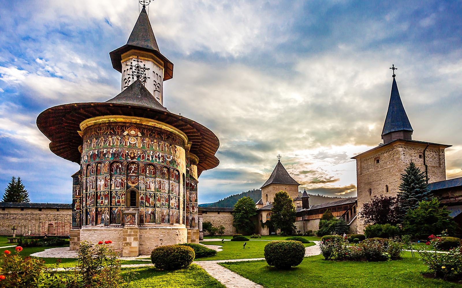 Het versterkte klooster van Sucevița